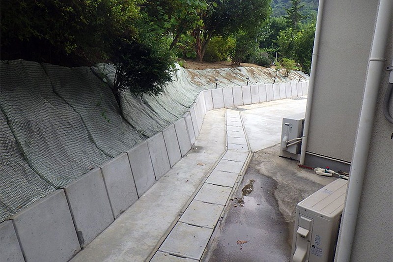 造成工事（盛土・切土・擁壁・排水施設一式）